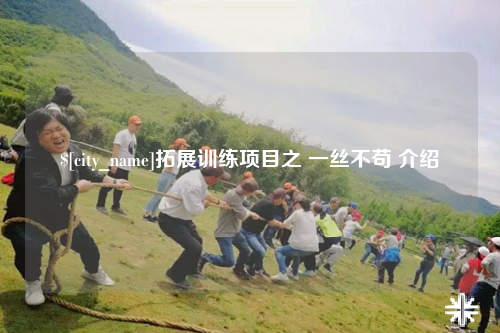 安庆拓展训练项目之 一丝不苟 介绍
